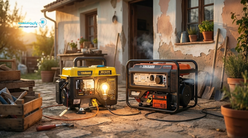 خرید موتور برق واکسون بنزینی برای مصارف خانگی و صنعتی